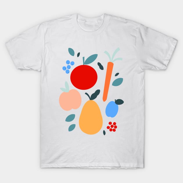 Apples T-Shirt by Valeria Frustaci 